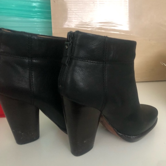 Vintage heels women’s Leather - Picture 3 of 8